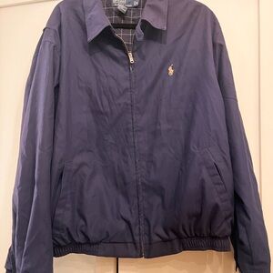 Polo by Ralph Lauren Men's Dark Blue Windbreaker